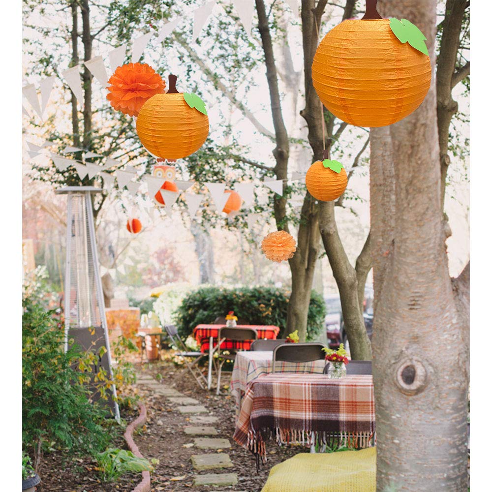 CHRORINE Fall Home Decor - Little Baby Pumpkin Party Decorations for 1st Birthday & Baby Shower | Autumn Classroom & Office Decor for Thanksgiving, Halloween, and Seasonal Celebrations