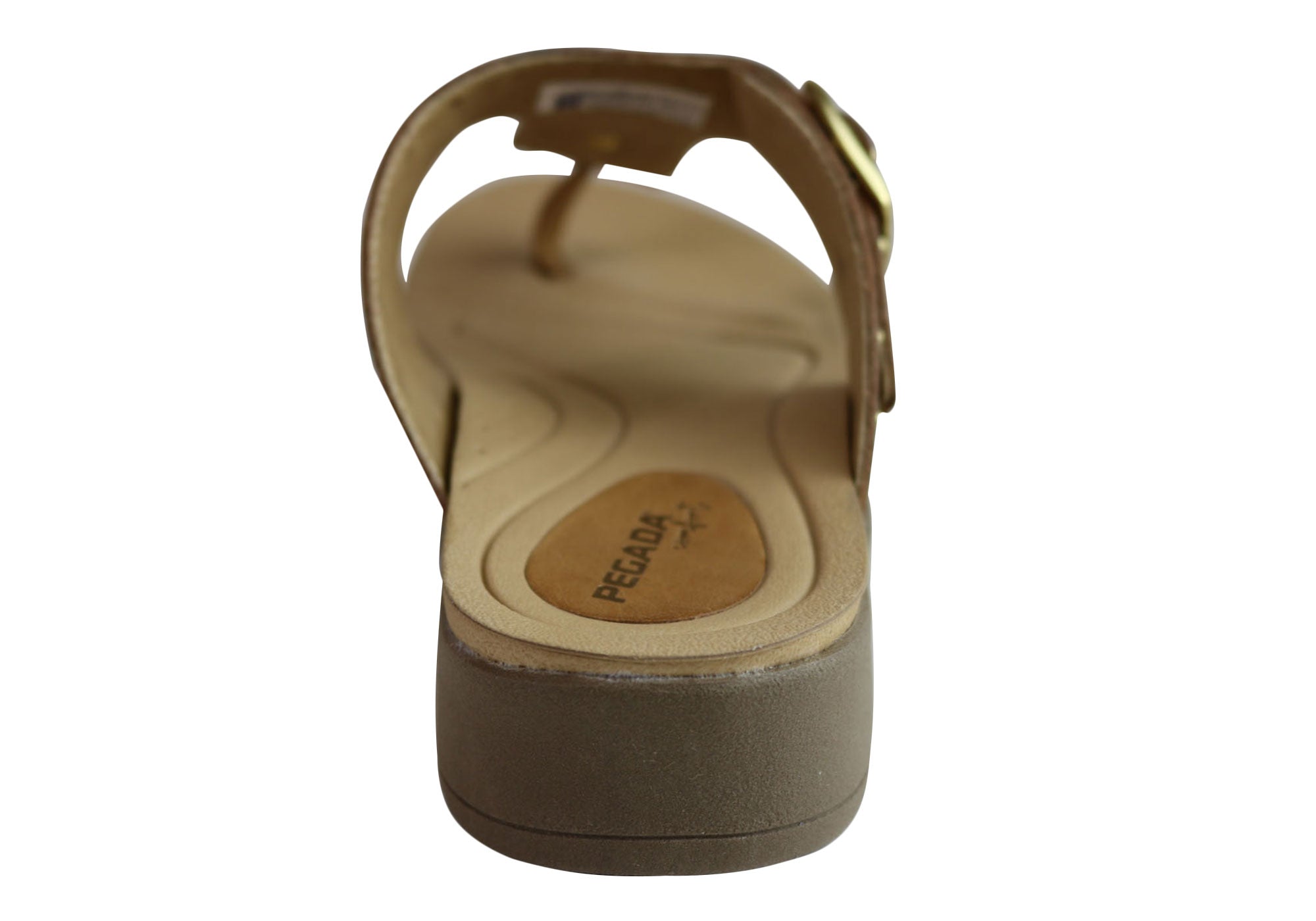 Jess Women's Cushioned Leather Sandals - Comfortable Flip Flops Made in Brazil - Perfect for Beach, Vacation & Summer Outfits