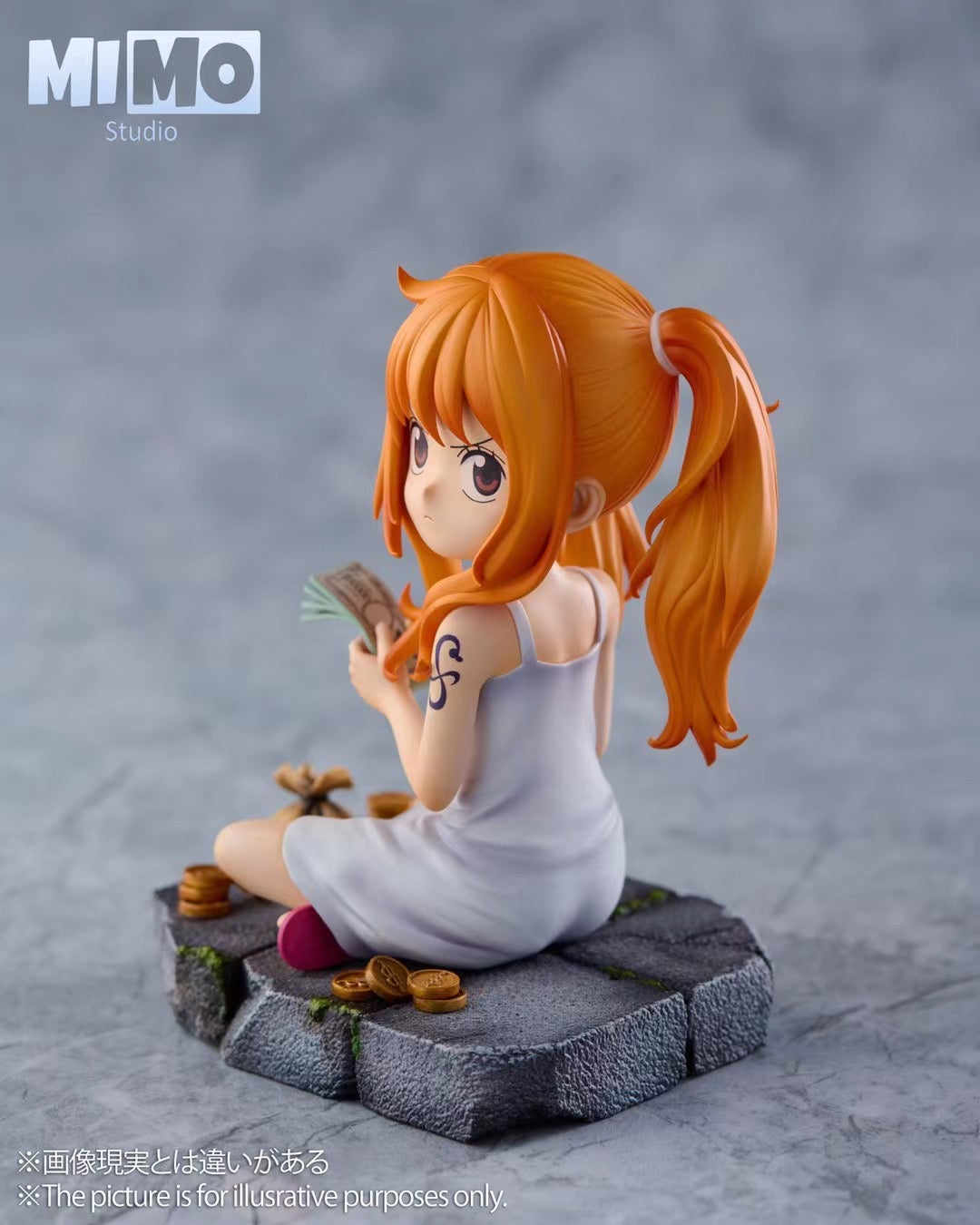 Mimo Studio Young Nami Figure - One Piece Anime Collectible - Perfect for Anime Fans, Home Decor, and Gift Giving