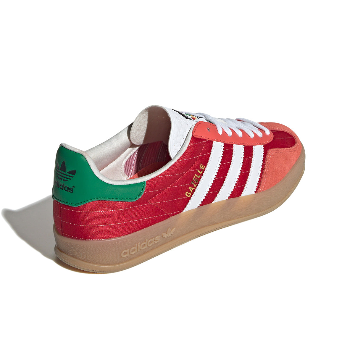 Gazelle Indoor Running Shoes 'Better Scarlet White' - Lightweight & Comfortable for Women's Workout, Gym, and Daily Walking