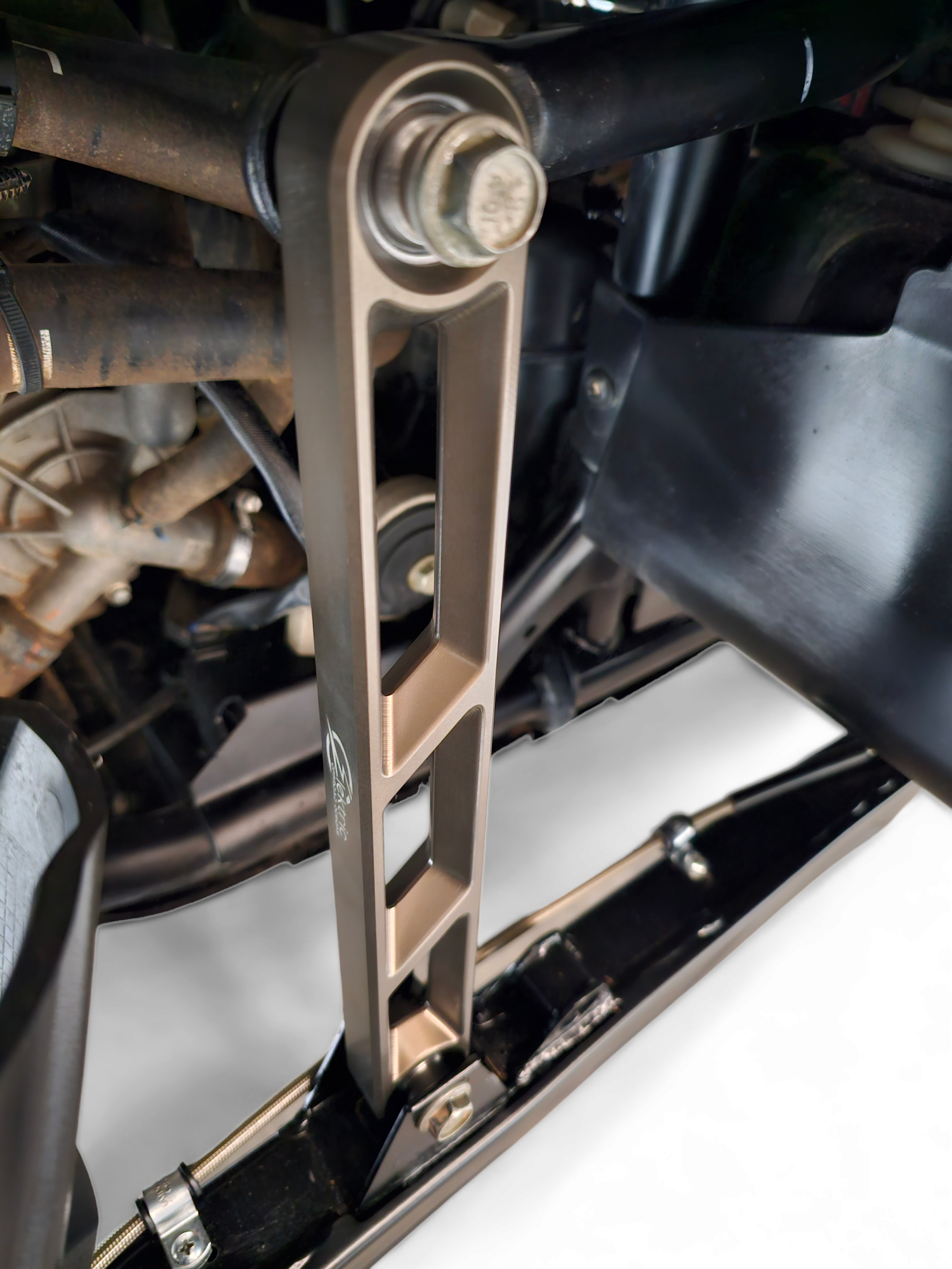 2020-2024 Polaris RZR Pro XP Rear Sway Bar Link - Gun Metal Finish - Heavy Duty Off-Road Suspension Upgrade for Dune Bashing & Trail Riding