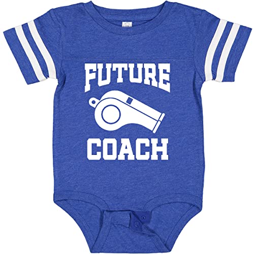 Football Blue and White