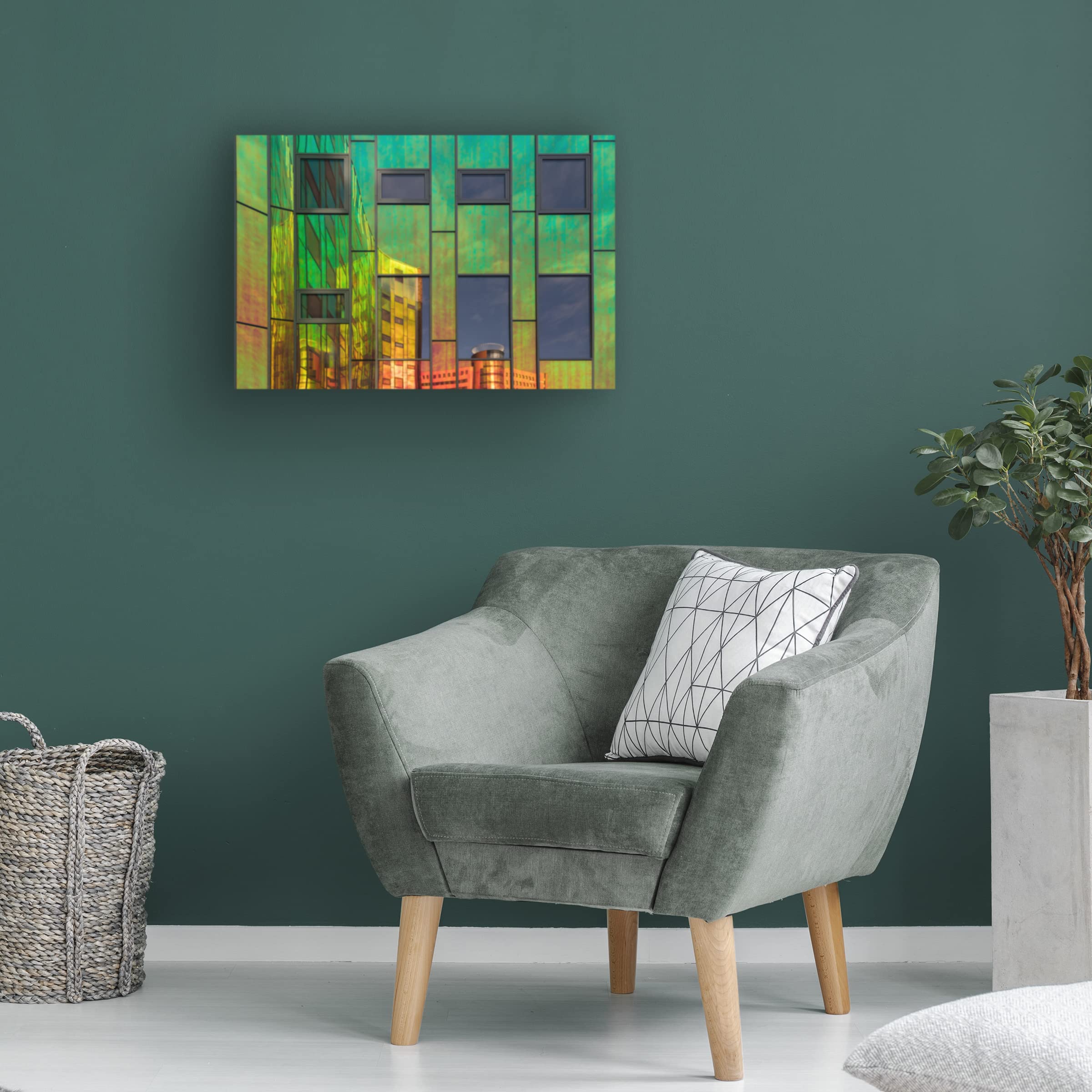 The Neighbour' Canvas Wall Art by Theo Luycx - Modern Home Decor for Living Room, Bedroom & Office | Trademark Fine Art Collection