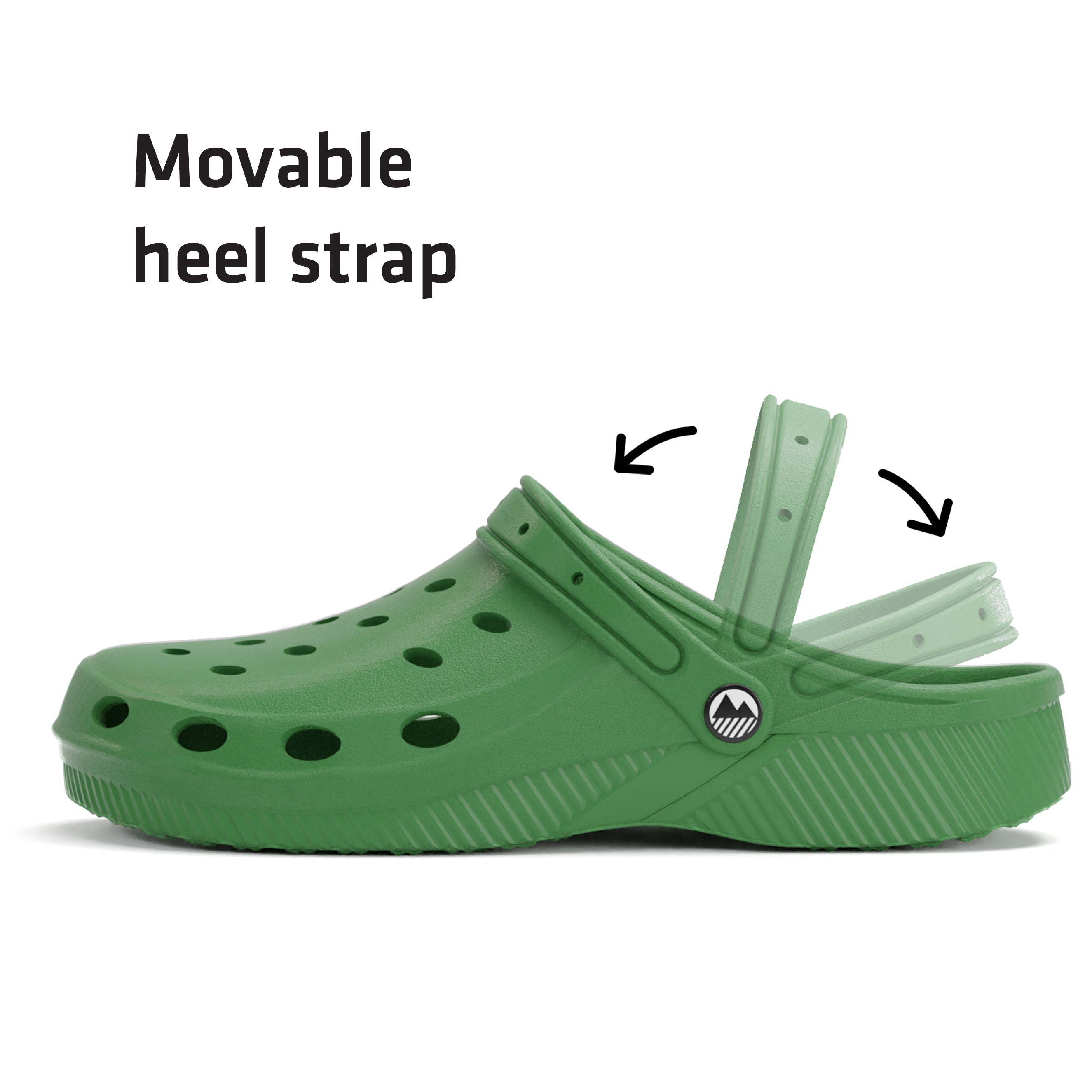 Men's Breathable Slip-On Clogs - Comfortable & Lightweight for Outdoor, Garden, and Casual Wear