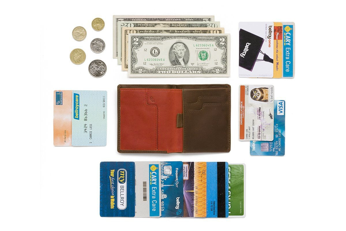Bellroy Note Sleeve Wallet - Slim RFID Blocking Leather Wallet for Men & Women | Perfect for Everyday Carry, Travel & Minimalist Lifestyle