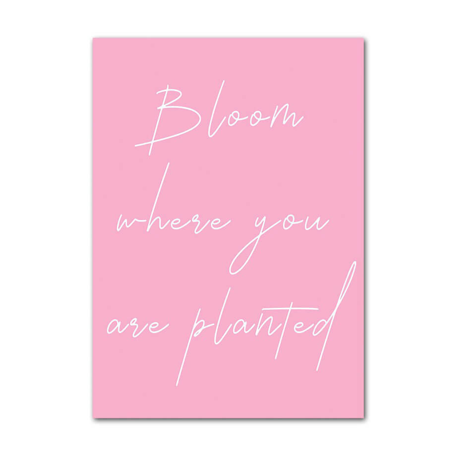 Pastel Pink Wall Art Canvas Prints - Aesthetic Gallery Decor for Living Room, Bedroom & Office - Perfect for Home & Office Decor