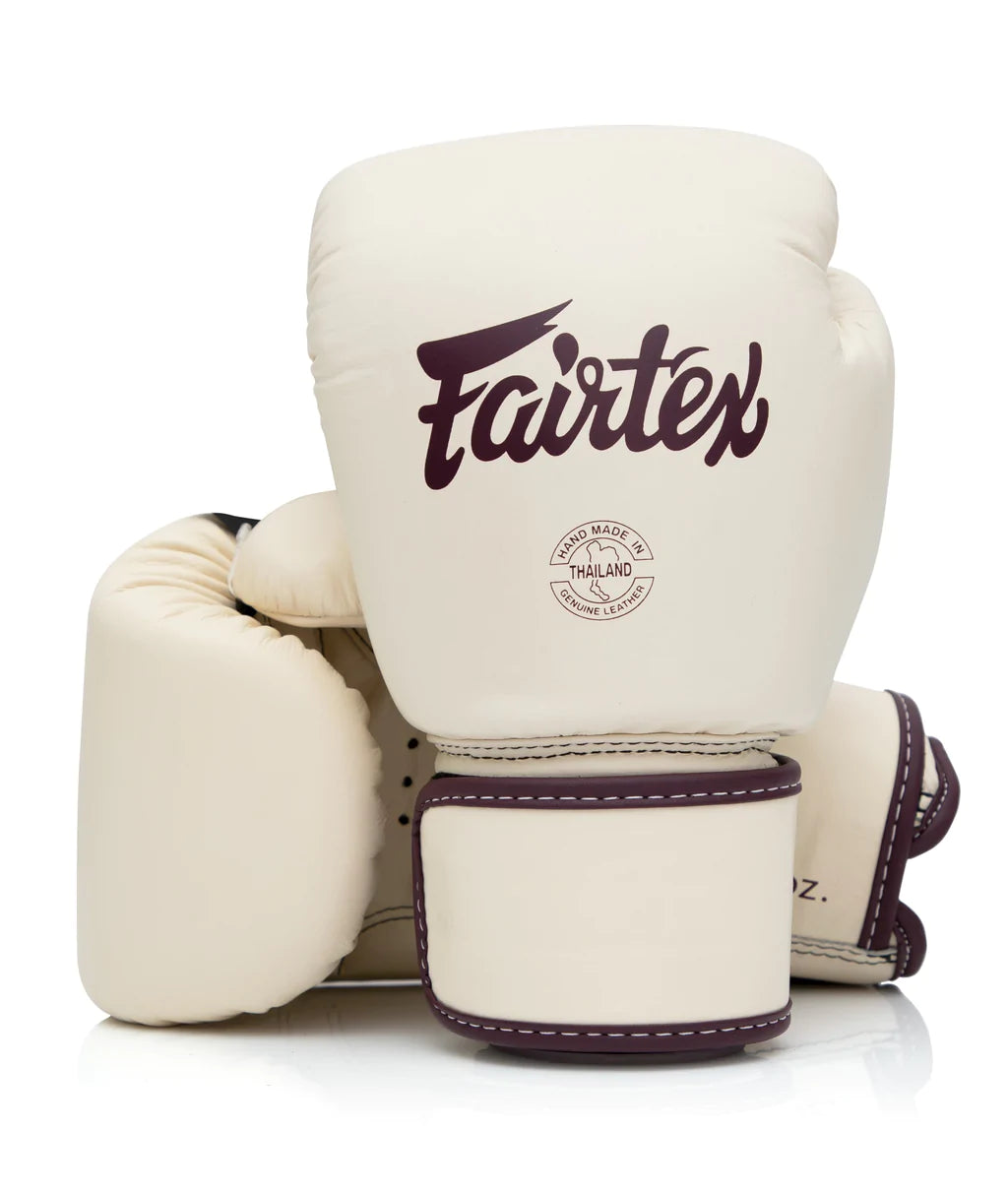 Fairtex BGV16 16oz Leather Muay Thai Boxing Gloves for Training, Sparring & Competition - Premium Hand Protection for Kickboxing, MMA & Martial Arts