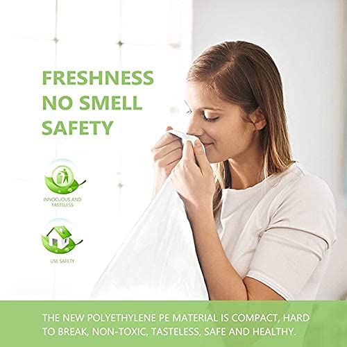 4 Gallon Small Trash Bags - 125 Count | Magesh Strong Wastebasket Liners for Bathroom, Bedroom & Office | Durable Garbage Bags for Kitchen, RV & Small Trash Cans | Perfect for Daily Use & Travel
