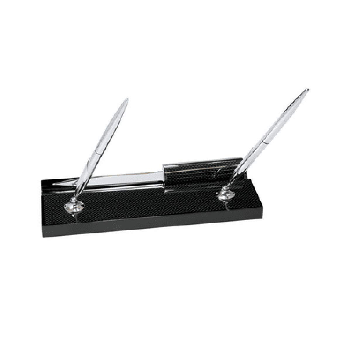 Premium Executive Desk Set - Double Pen Holder & Letter Opener - Luxury Office Gift for Boss, CEO & Professionals - Perfect for Corporate Gifting & Home Office Decor