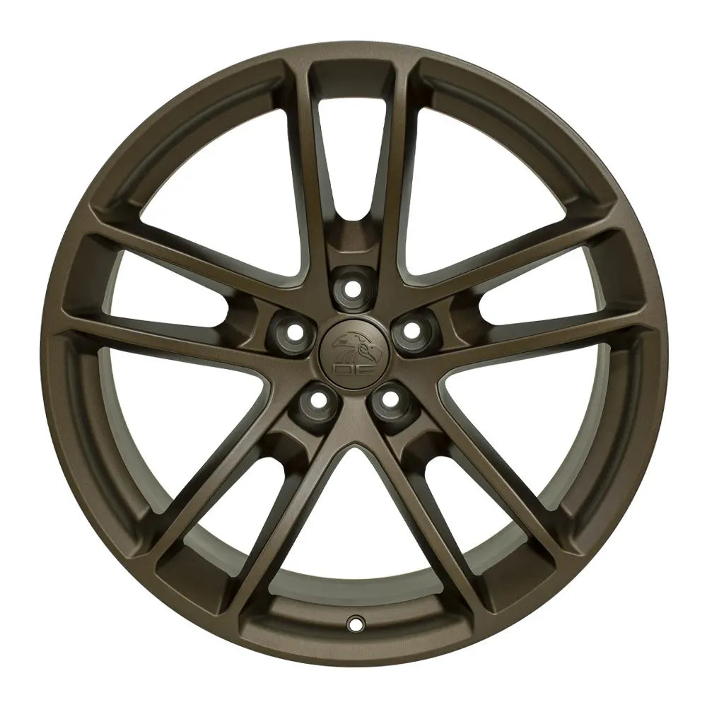20 Inch Bronze Alloy Wheel Replacement for Dodge Challenger | DG23 Replica Rim 20x9 | Perfect for Performance Upgrades & Custom Car Styling
