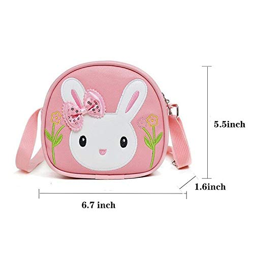 Huwaimi Little Girls Purse - Cute Toddler Crossbody Bags for Kids | Birthday & New Year Gift for Girls | Perfect for School, Parties & Daily Use