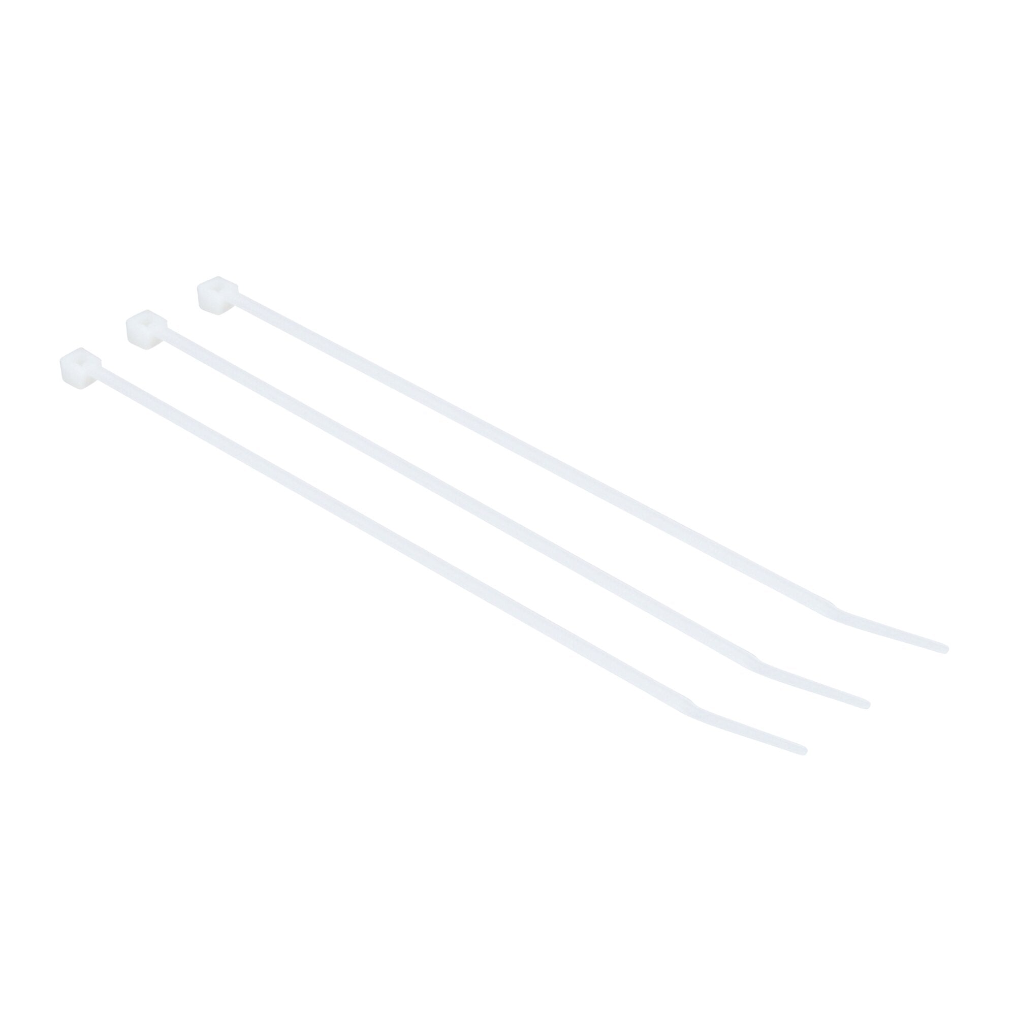3M CT6NT18 Cable Ties - 100 Pack, 6 Inch, 18 lbs Tensile Strength, Nylon Zip Ties for Organizing Wires, Cables, and Home Office Supplies - Ideal for DIY Projects, Electrical Work, and Home Organization