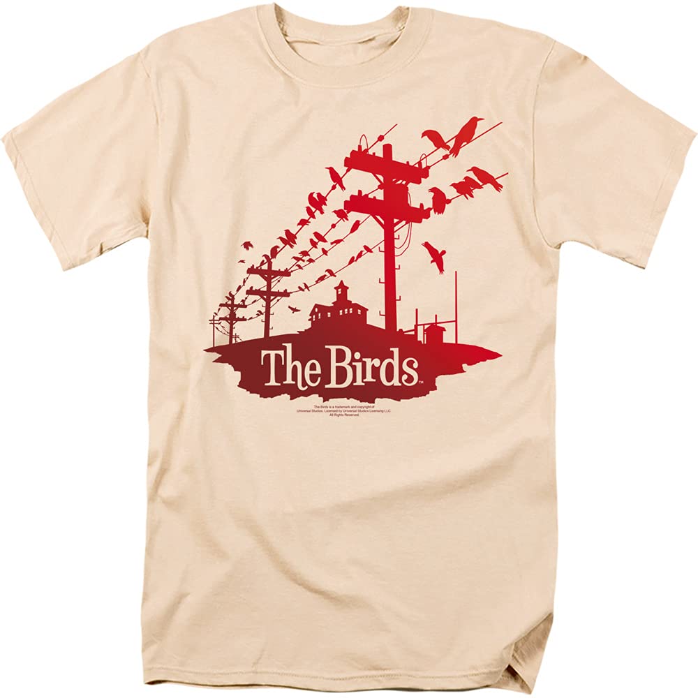 Stylish Birds On A Wire Unisex T-Shirt for Men & Women - Casual Cotton Tee for Everyday Wear, Street Fashion, and Graphic Apparel Lovers