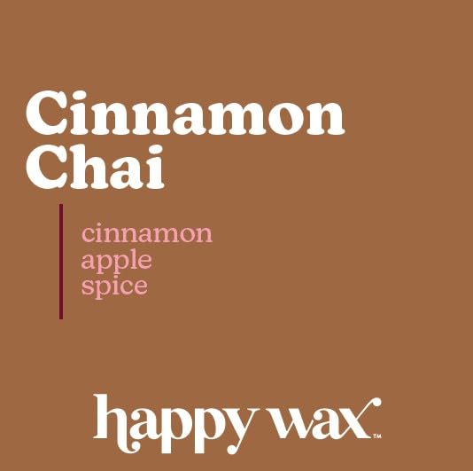 Happy Wax Marble Signature Wax Warmer & Wax Melts Kit - Savory Scented Soy Wax for Home, Office, Spa | Aromatherapy, Relaxation, Gift Idea