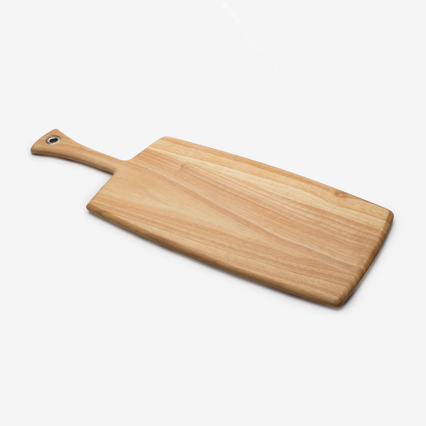 Fox Run Rectangular Provencale Paddle Board - Premium Wooden Cutting Board for Kitchen, Charcuterie & Cheese Serving - Perfect for Home Cooking, Entertaining & Gourmet Food Presentation