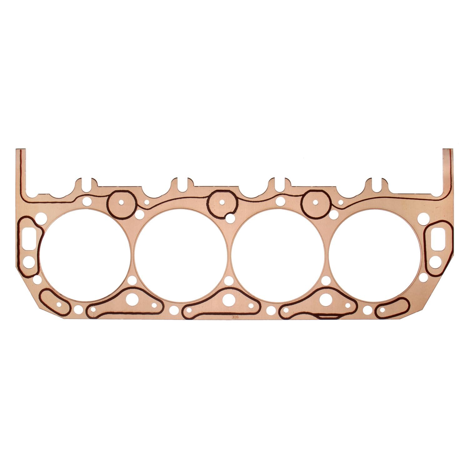 Titan Big Block Chevy Cylinder Head Gasket - 4.570 in Bore, 0.043 in Compression Thickness, Copper - Perfect for High-Performance Engine Rebuilds & Racing Applications