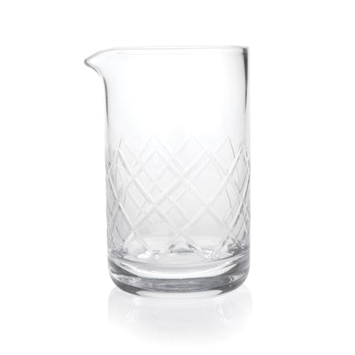 Premium Viski Crystal Mixing Glass - 16oz Cocktail Mixing Glass for Whiskey, Martini & Old Fashioned - Perfect for Home Bars & Professional Bartenders - Elegant Drink Mixing & Serving