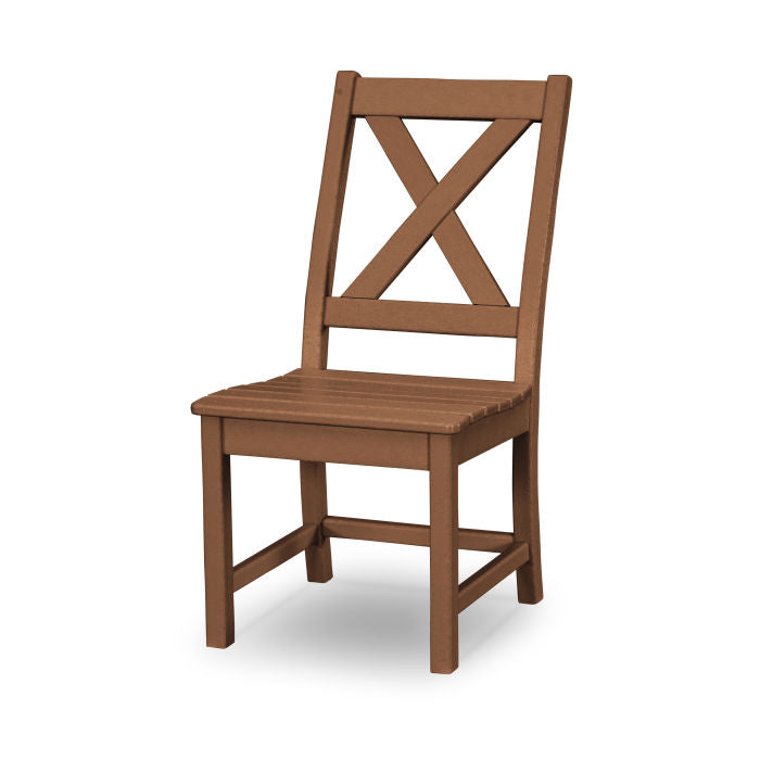 POLYWOOD Braxton Outdoor Dining Chair - Weather-Resistant, Durable & Comfortable - Perfect for Patio, Deck, Poolside & Garden Use