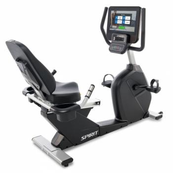 Spirit Fitness CR800 ENT Recumbent Exercise Bike for Home Gym - Low Impact Cardio Workout for Seniors & Rehabilitation