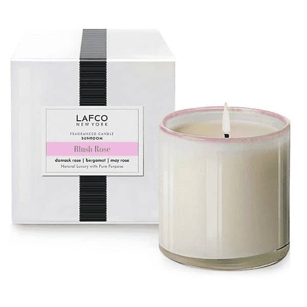 Blush Rose Signature Scented Candle for Home Decor | Aromatherapy Soy Wax Candle for Living Room, Bedroom & Bathroom | Romantic Ambiance Gift for Women