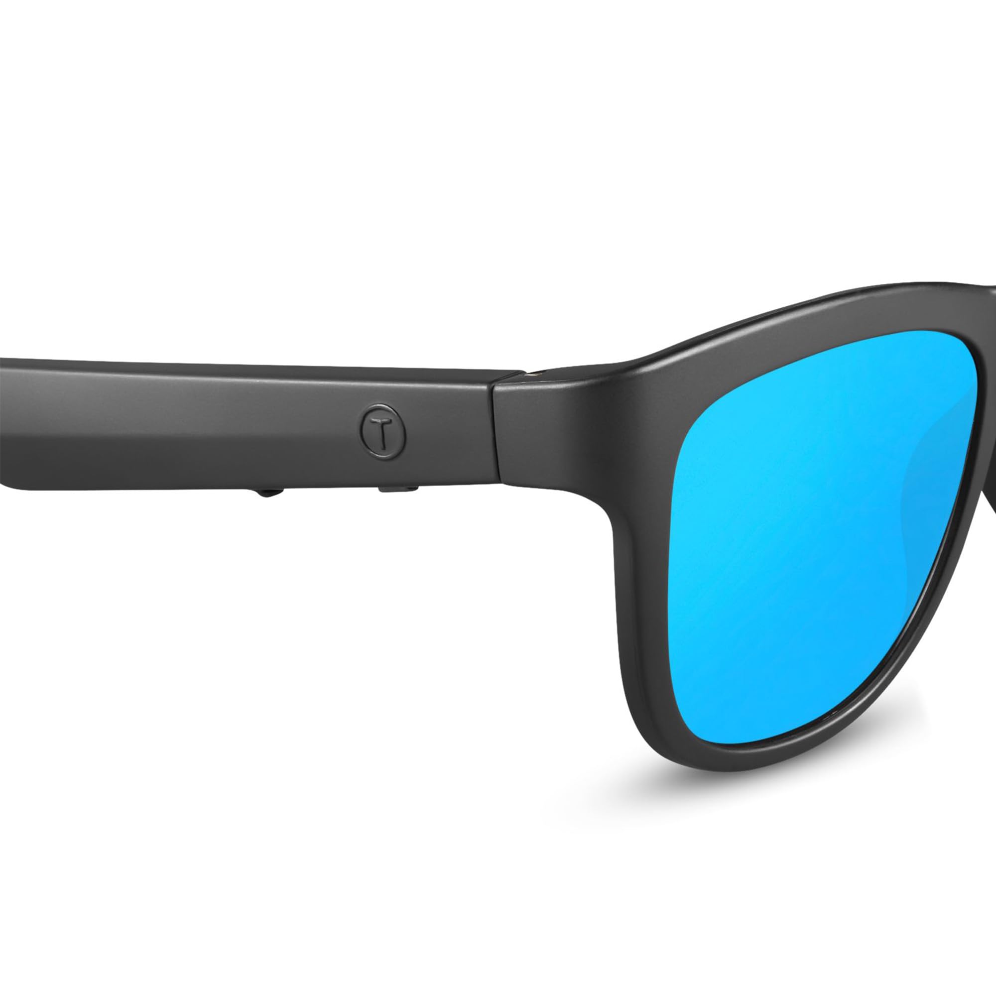 GS01 Smart Bluetooth Sunglasses with Built-in Speakers - UV400 Polarized Lens, Open Ear Music, Touch Control - Perfect for Running, Cycling & Outdoor Activities