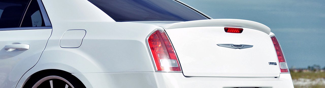 2011-2022 Chrysler 300 OEM Style Rear Spoiler - Deep Cherry Red PRP (Paint Code Matched) | Factory Look Trunk Lip Spoiler | Perfect for Car Upgrades & Customization