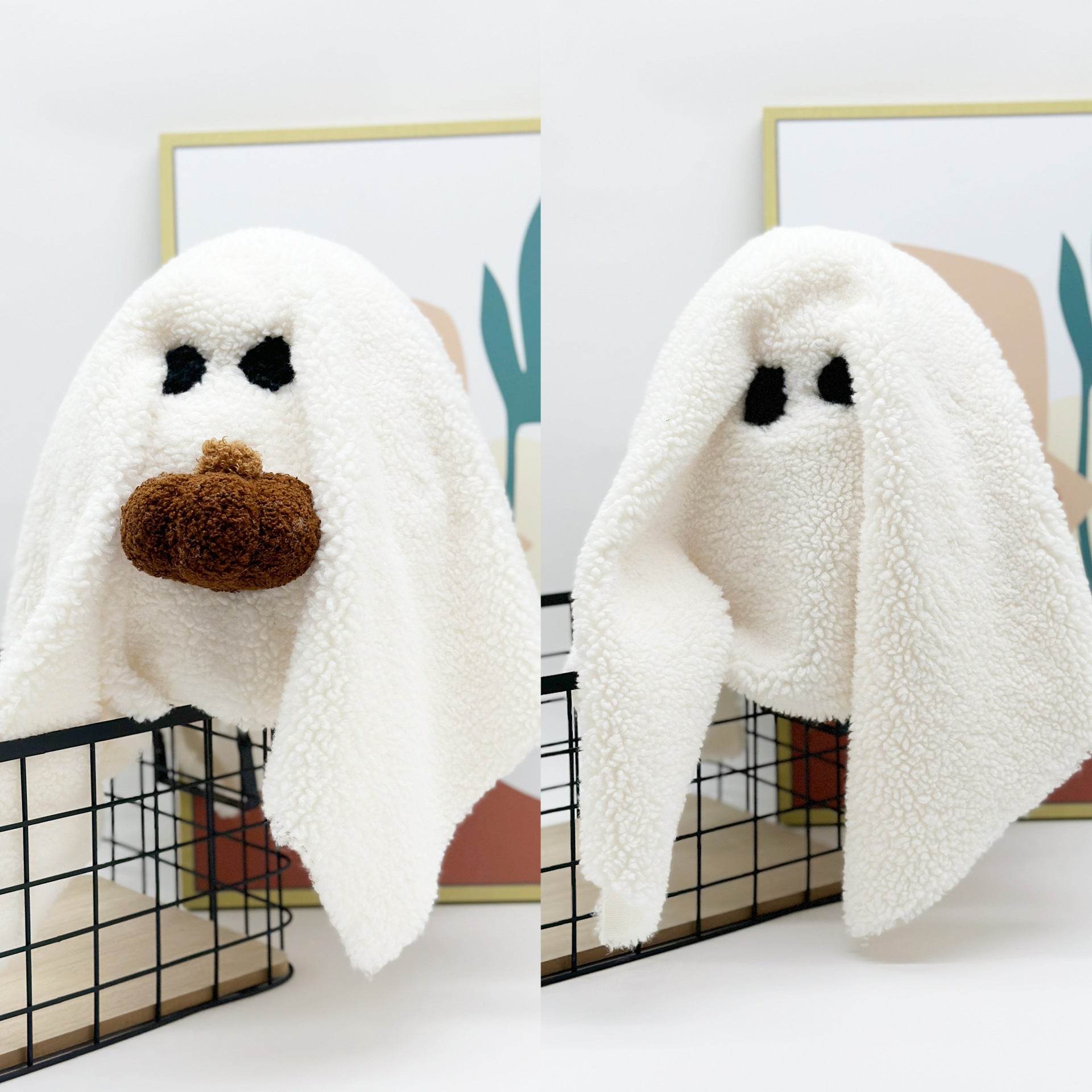Cuddle Boo Ghost Plush Toy - Soft & Huggable Halloween Stuffed Animal for Kids & Adults | Perfect for Decor, Gifts & Cuddling