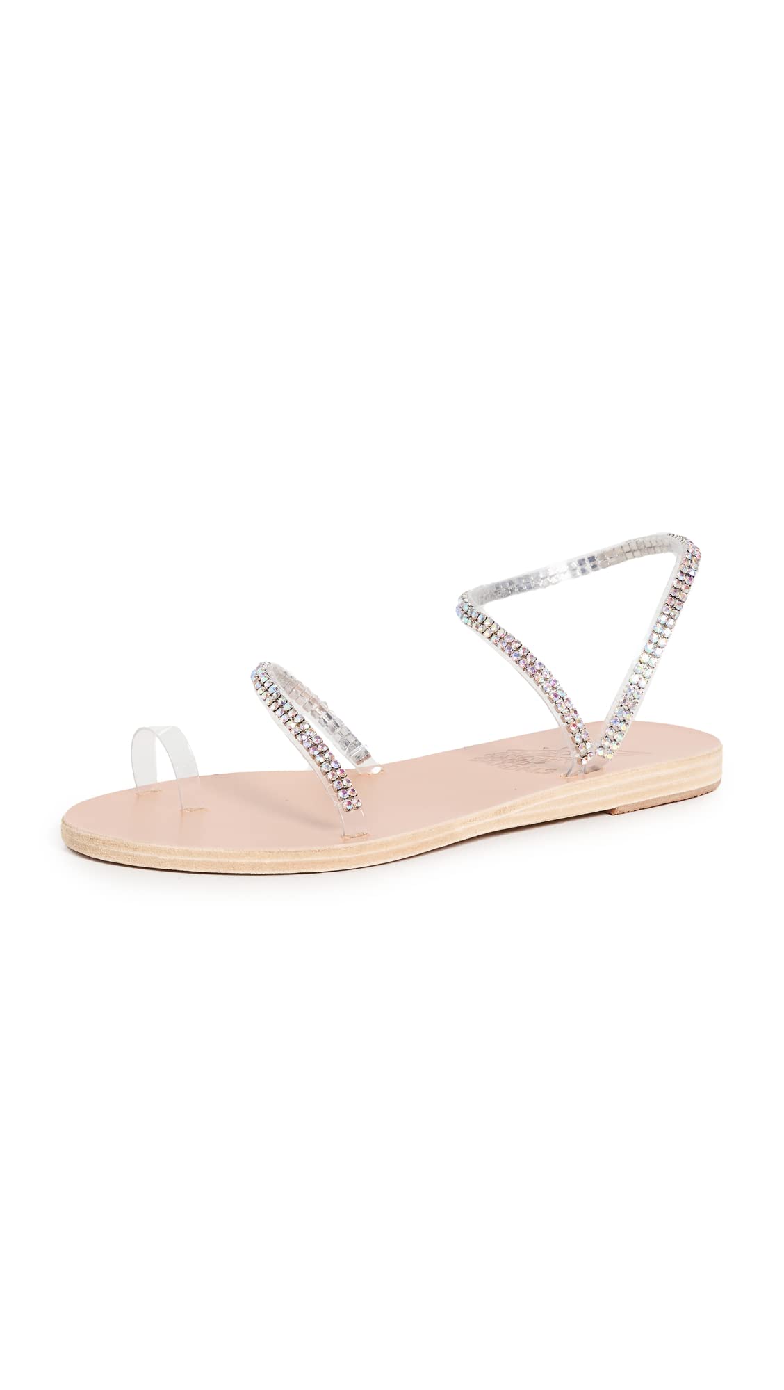 Ancient Greek Sandals Women's Irina Leather Gladiator Sandals - Comfortable Strappy Flat Sandals for Summer, Beach, and Casual Outings