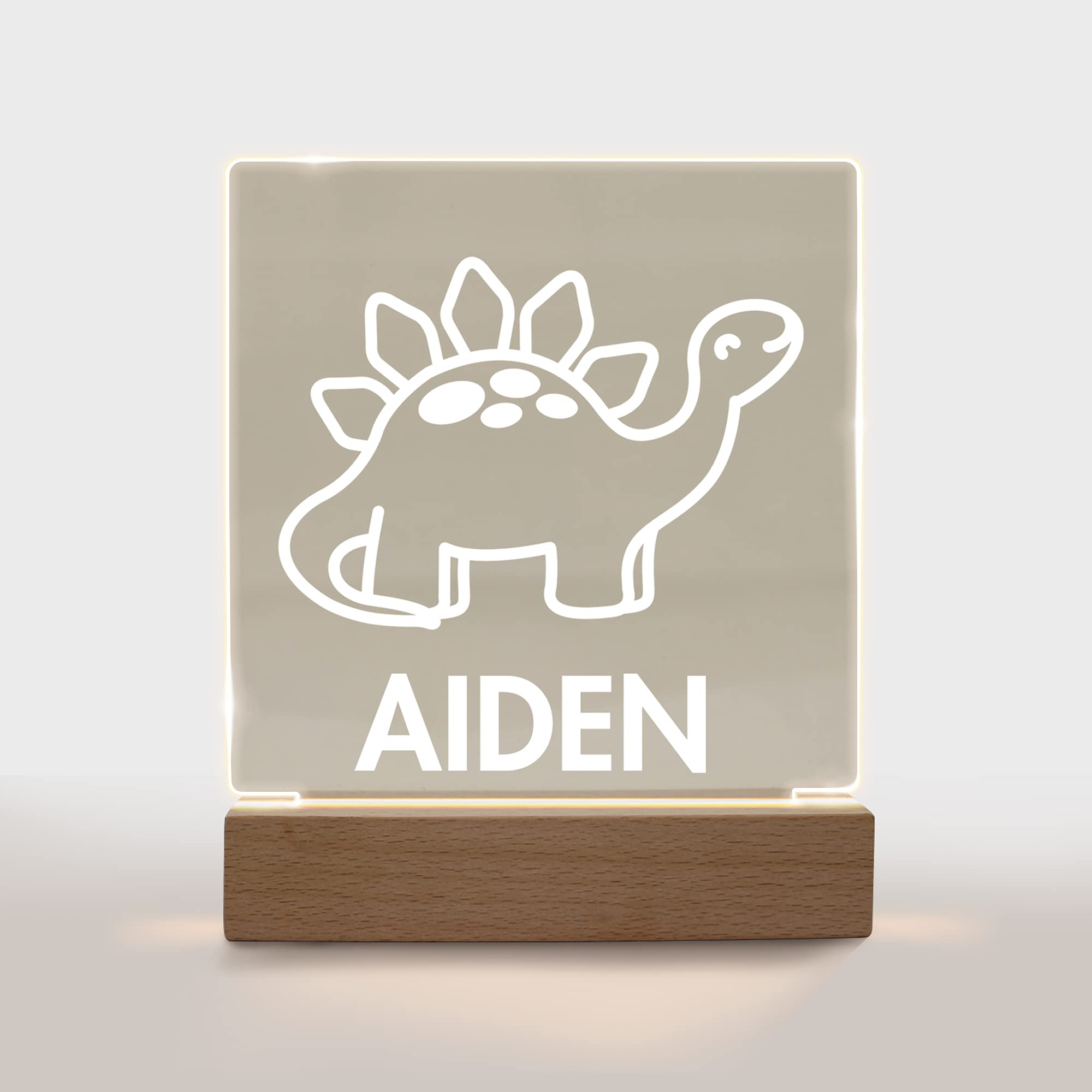 Personalized Night Light for Kids - Custom Name Nursery Lamp, Bedroom Decor for Boys & Girls | Perfect Baby Shower Gift, Birthday Present & Nursery Lighting