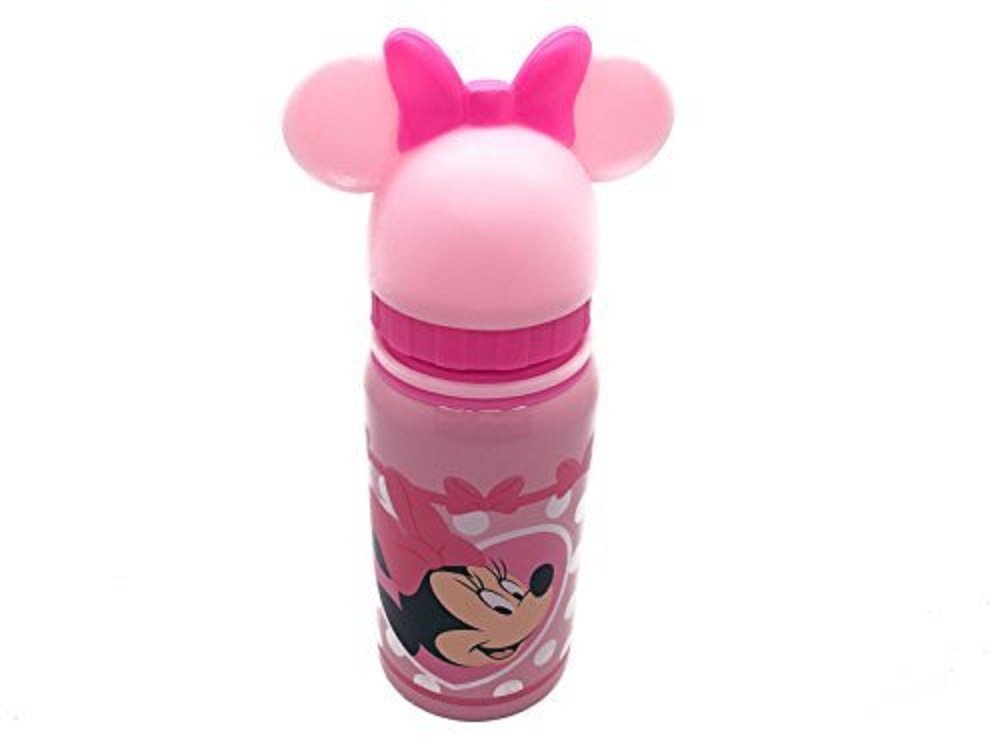 Disney Minnie Mouse Insulated Aluminum Water Bottle - 16oz Leak-Proof Stainless Steel Tumbler for Kids & Adults - Perfect for School, Gym, Travel & Outdoor Activities