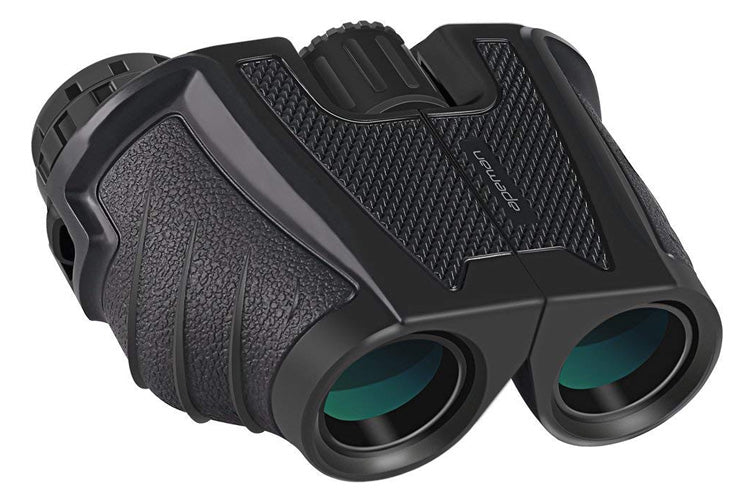 Apeman BC70 12x25 Compact Folding Binoculars with FMC Coated Lens, Neck Strap & Carrying Bag - Perfect for Bird Watching, Hiking, Travel and Outdoor Adventures