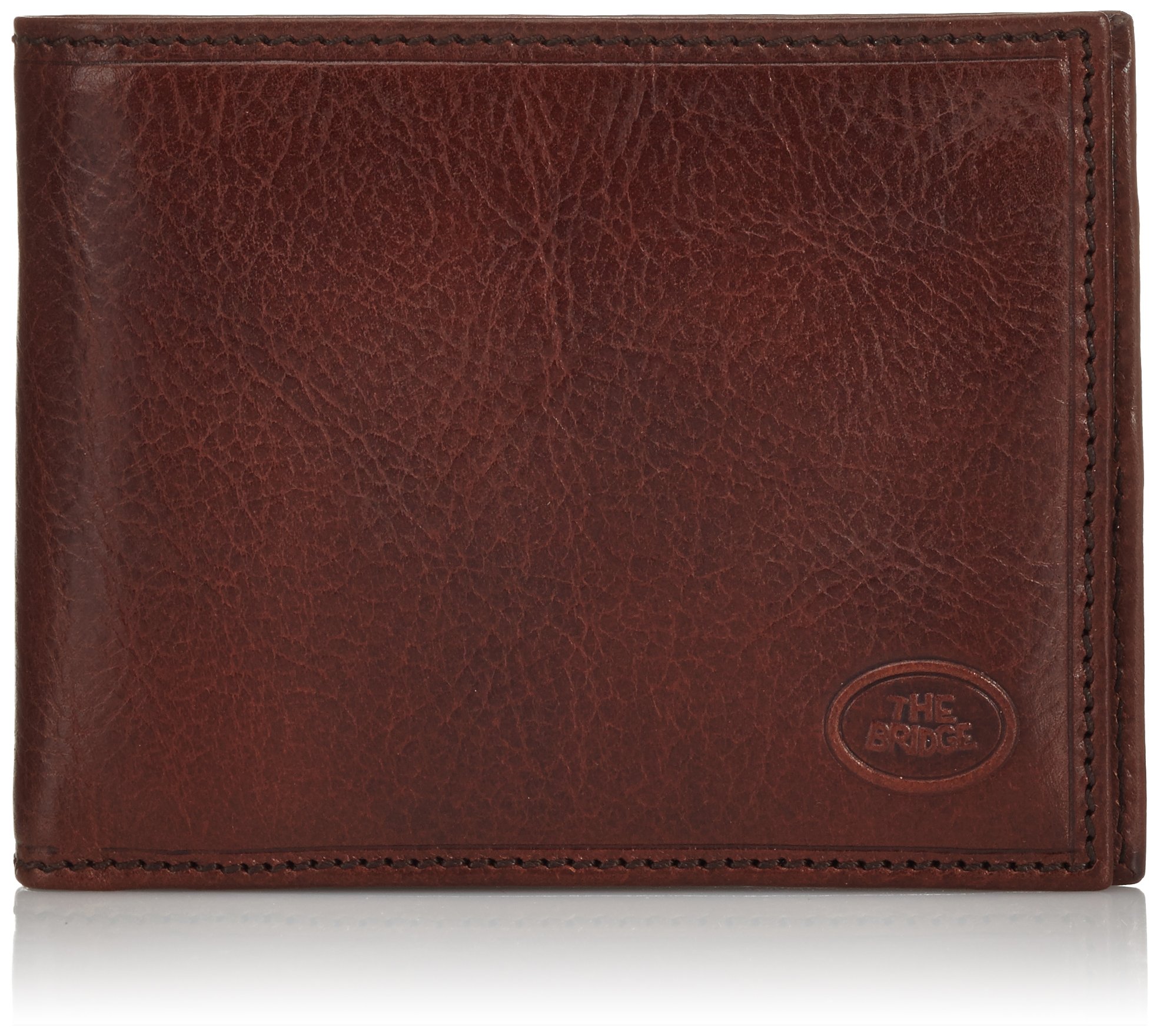 The Bridge Genuine Leather Wallet for Men - Slim Bifold RFID Blocking Wallet with Money Clip - Perfect for Everyday Use, Travel & Business