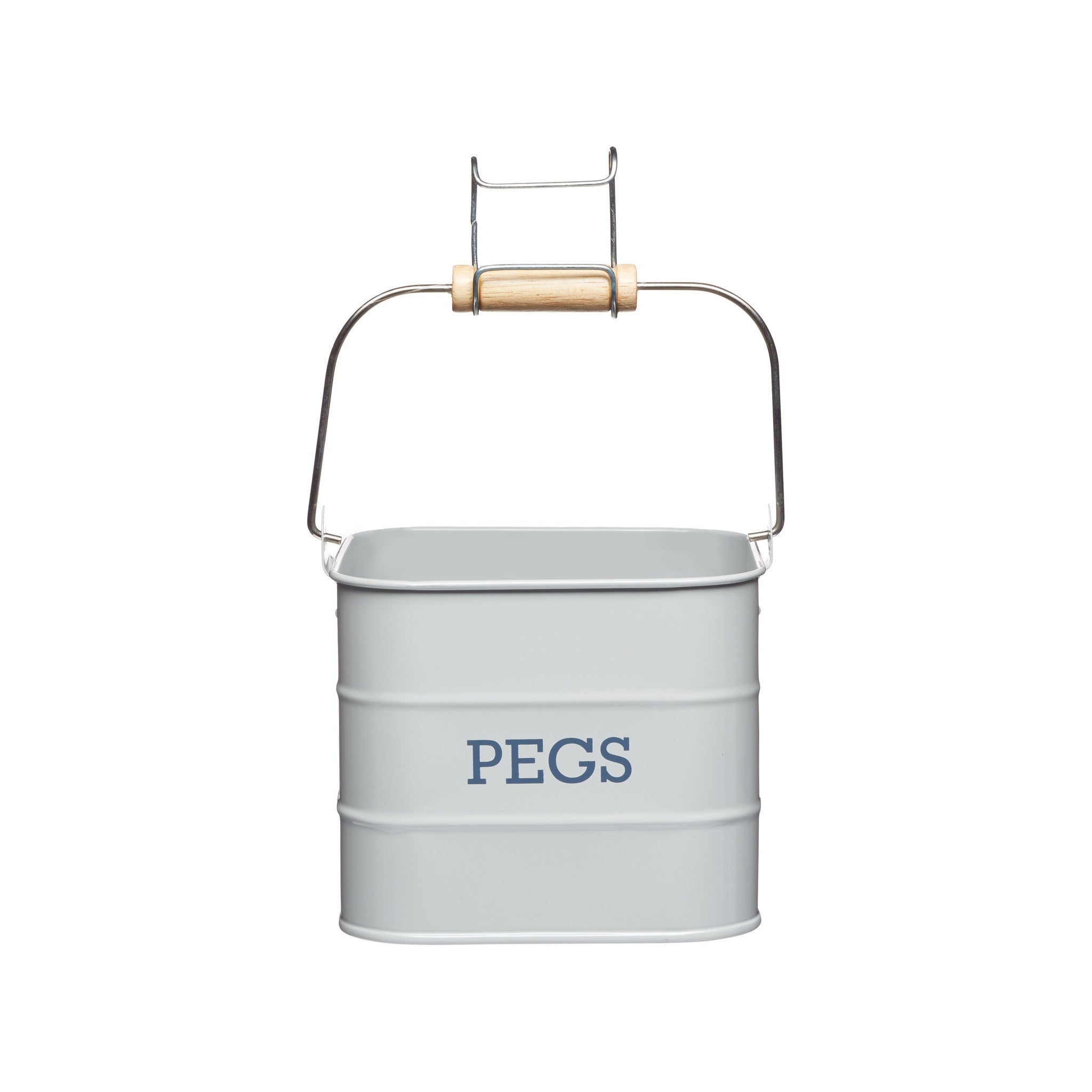 Premium Pegs Storage Tin - Durable Metal Organizer for Crafting, DIY & Workshop - Perfect for Beads, Buttons & Small Parts
