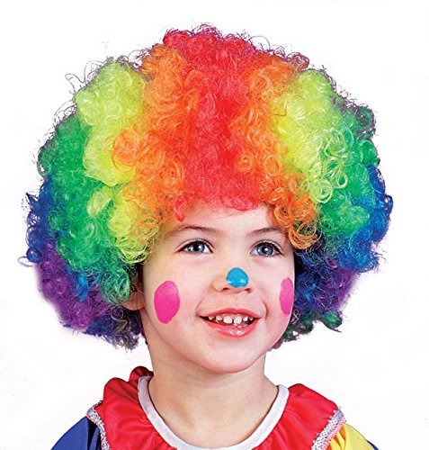 Western Era Funny Joker Wig for Halloween Costume & Prank Party - Perfect for Cosplay, Costume Parties, and Comic Con Events