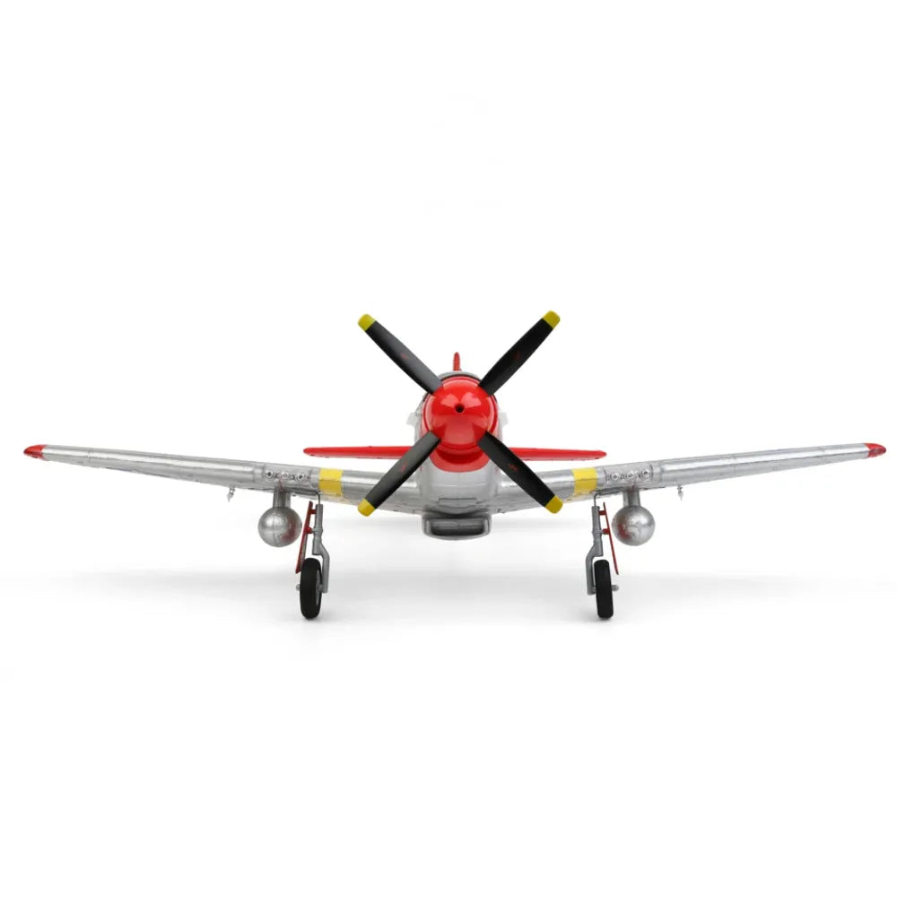 WLTOYS XK A280 560mm P51 Mustang RC Airplane - 2.4GHz 4CH EPP Fighter with 3D/6G System & LED Lights - Ready to Fly (RTF) - Perfect for Outdoor Flying, Aerial Stunts, and RC Hobby Enthusiasts