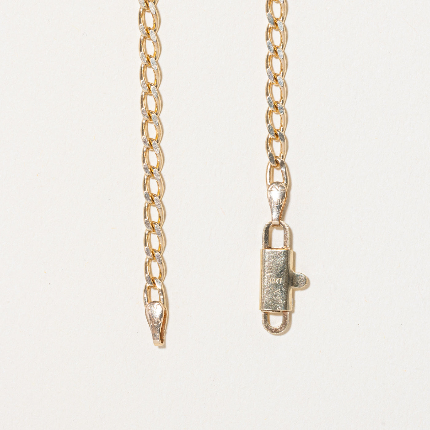 10K Yellow Gold Curb Link Chain - 20 Inch Classic Unisex Necklace for Men & Women | Perfect for Everyday Wear, Gifts & Special Occasions