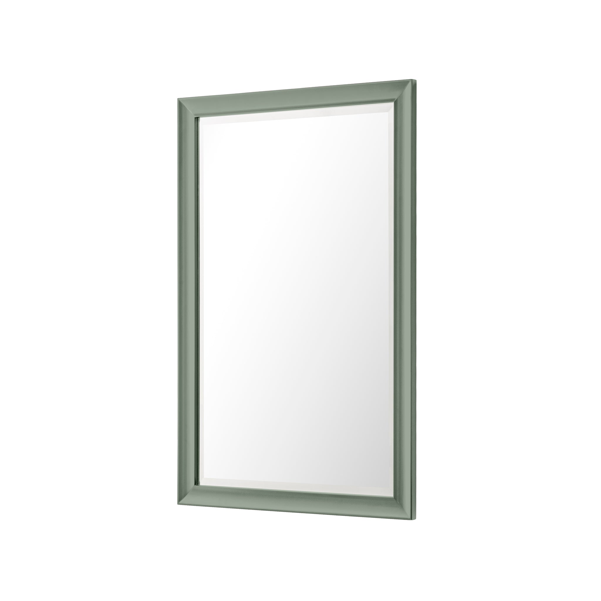 Glenbrooke 26-Inch Round Wall Mirror - Smokey Celadon Finish for Bathroom, Bedroom & Entryway Decor