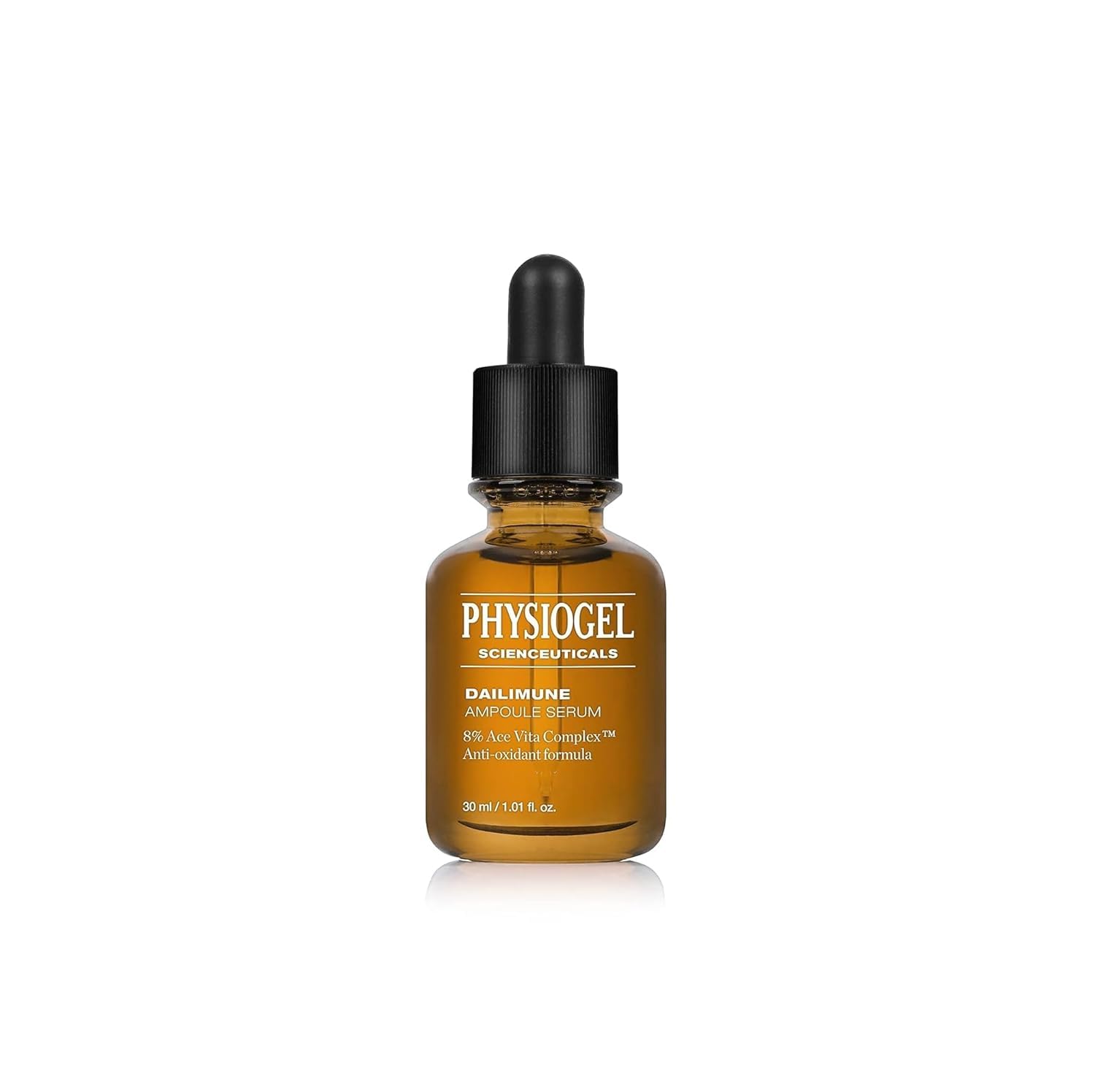 Physiogel Scienceuticals Dailimune Ampoule Vitamin C Face Serum - Strengthens Skin Barrier, Antioxidant, Moisturizing & Brightening Serum with Vitamin E & B5 | Hydrating & Soothing Skincare Essence for Daily Glow & Healthy Skin | Perfect for Dry, Sensitive & Dull Skin Types