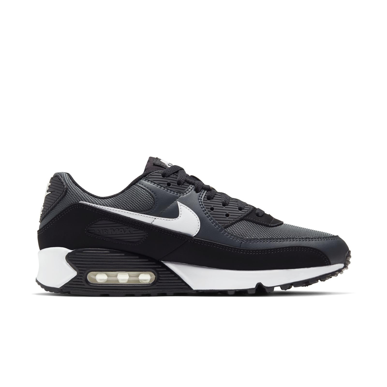 Nike Men's Air Max 90 Running Shoes - Lightweight Cushioned Sneakers for Jogging, Gym & Casual Wear | Breathable Comfort for All-Day Wear