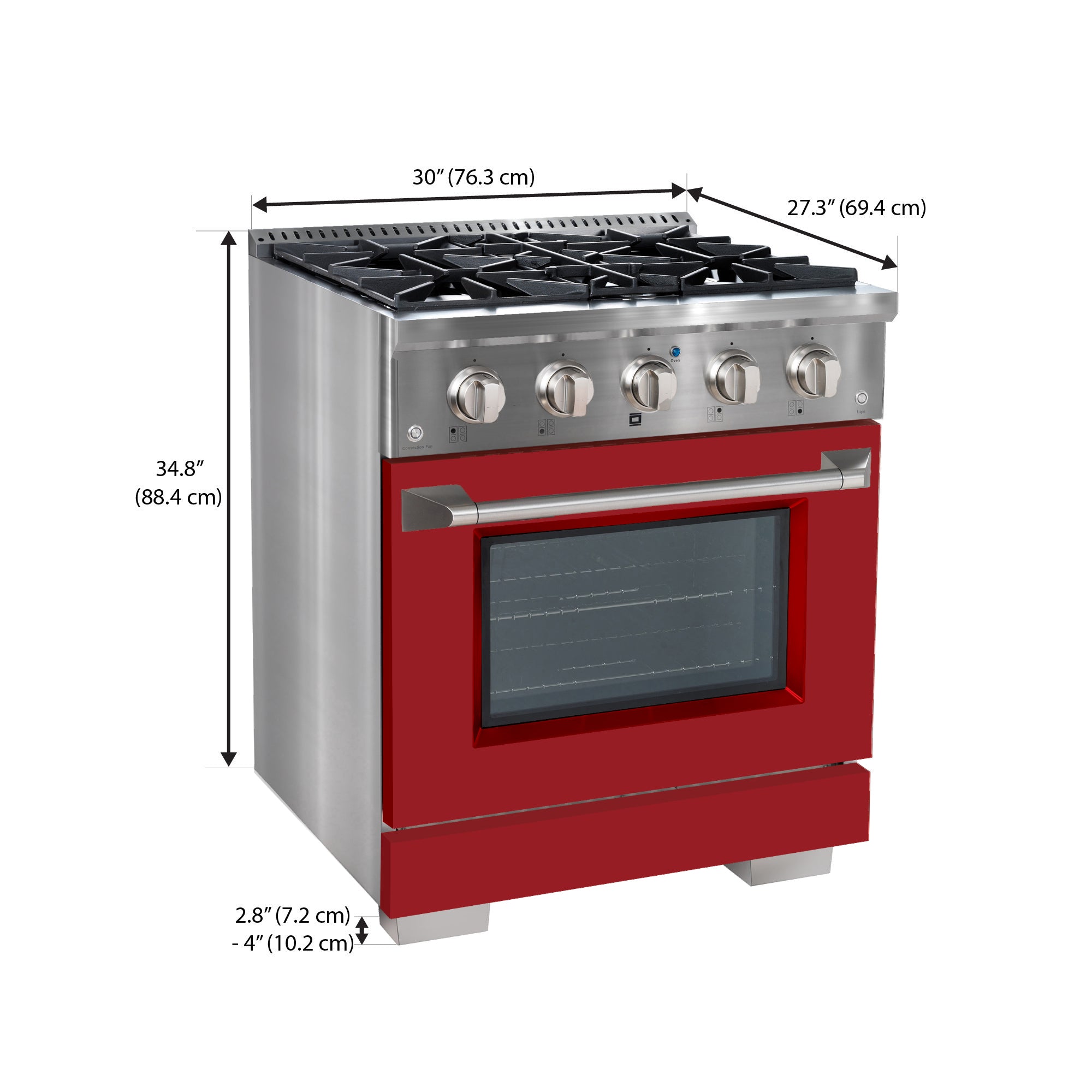 Ancona 2-Piece Kitchen Appliance Set - 30