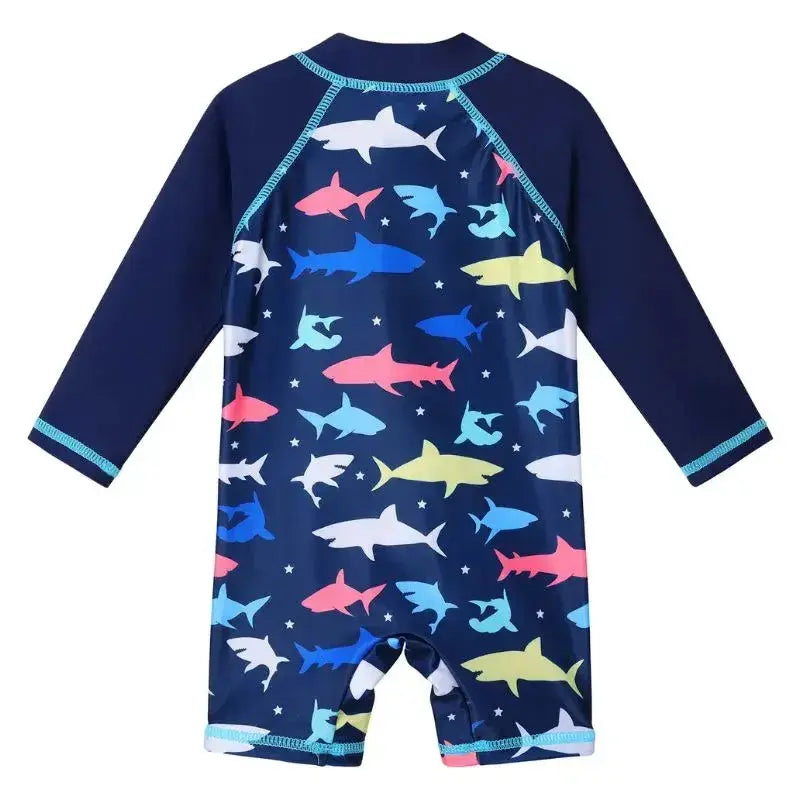 One Piece Baby Swimwear for 0-6 Years Old | UV Protection Kids Swimsuit for Boys & Girls - Perfect for Beach, Pool & Summer Water Activities