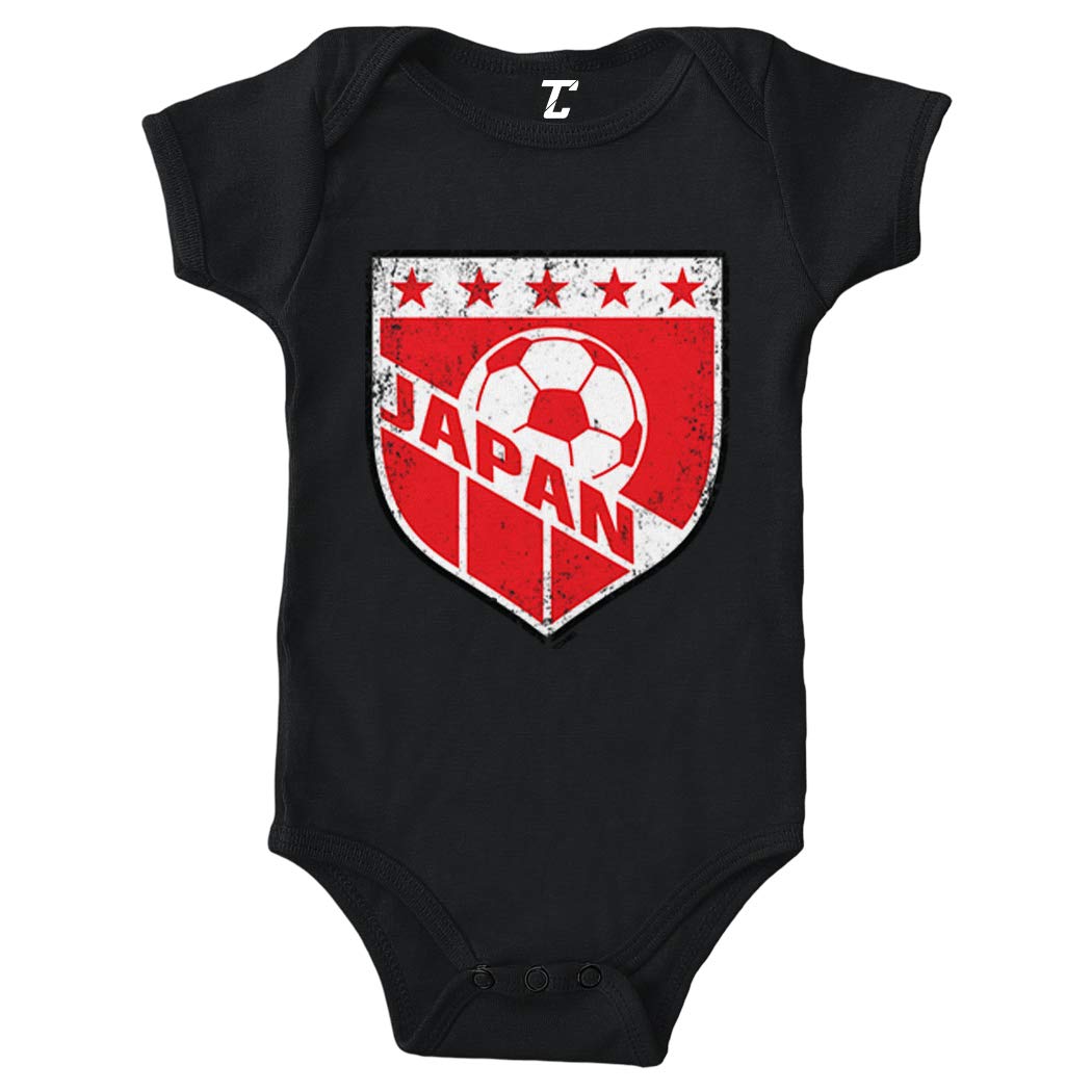 Tcombo Japan Soccer Distressed Badge Bodysuit - Vintage Style Football Jersey for Men & Women - Perfect for Game Day, Cosplay & Streetwear Fashion