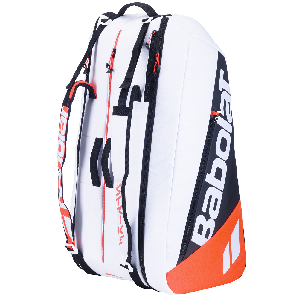 Babolat Pure Strike 12 Pack Tennis Racquet Bag 2024 | Premium Tennis Gear for Players & Coaches | Perfect for Tournaments, Practice & Travel