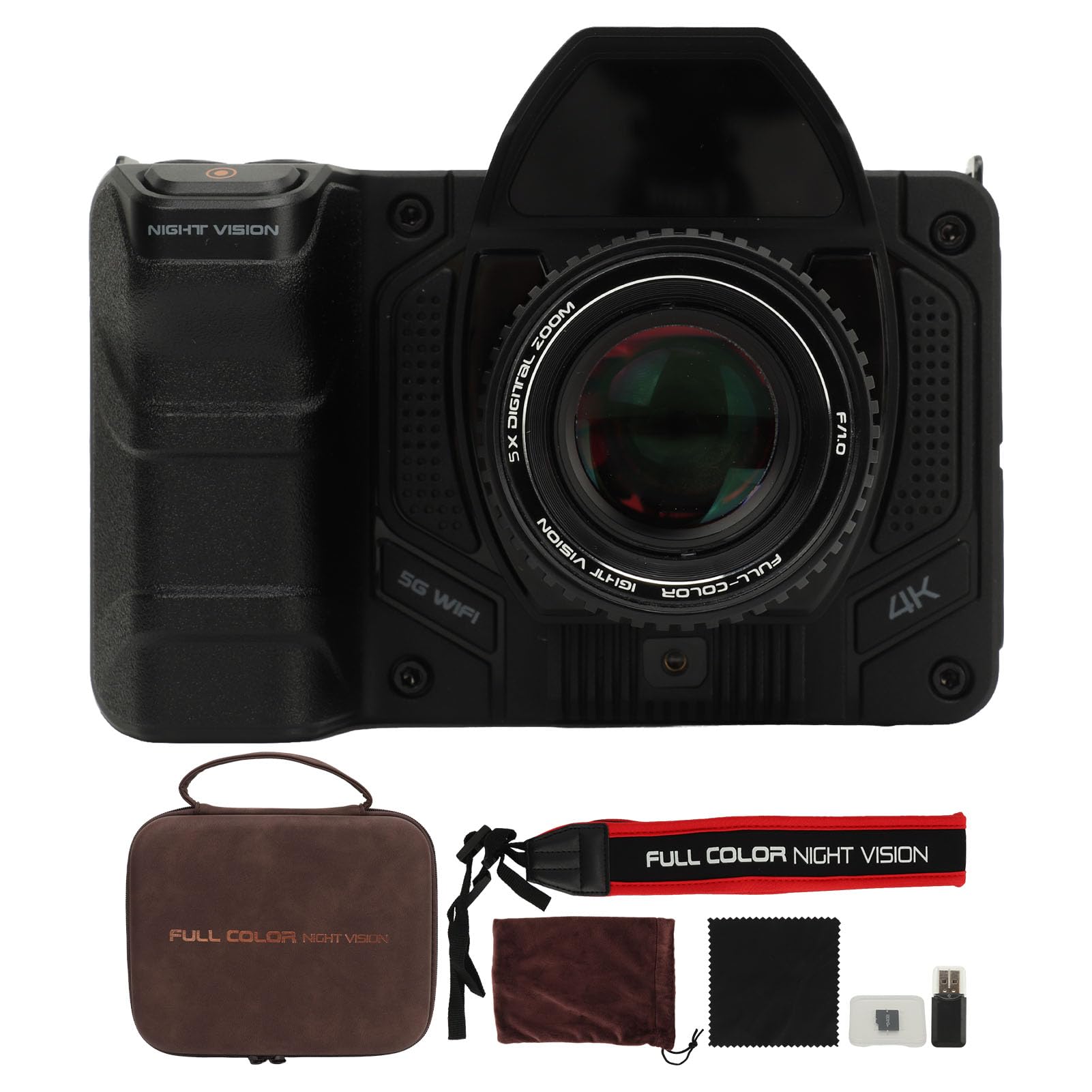 4K 40MP Digital SLR Camera with 5G WiFi & 50X Zoom - 4.2 Inch Touch Screen, Full Color Night Vision, Compact Vlogging Camera for YouTube, Travel Photography and Outdoor Adventures