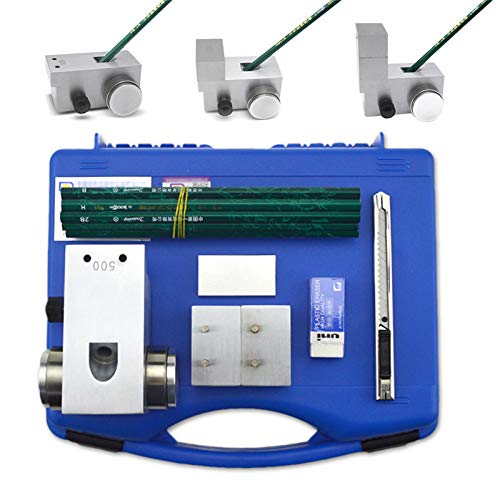 CGOLDENWALL QHQ-A Pencil Hardness Tester Kit - 13 Pencils & 500/750/1000g Weights for Paint, Coating Film Scratch Resistance Testing | Perfect for Automotive, Furniture & Industrial Surface Quality Control