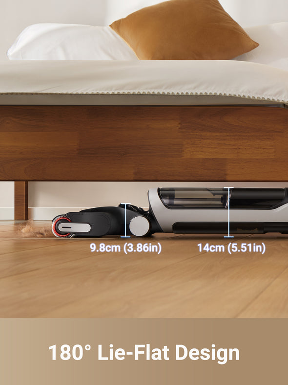 Dreame H14 Cordless Wet Dry Vacuum Cleaner and Mop 2-in-1 - Powerful 150AW Suction for Hardwood Floors, Carpets, Pet Hair - Ideal for Home Cleaning, Kitchen Spills, and Car Detailing