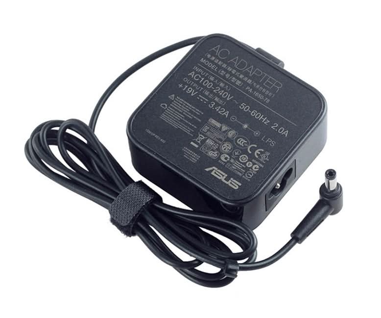 ASUS 0A001 00048300 65W AC Power Adapter Charger for Laptops - Black | Indoor Use for Home, Office & Travel