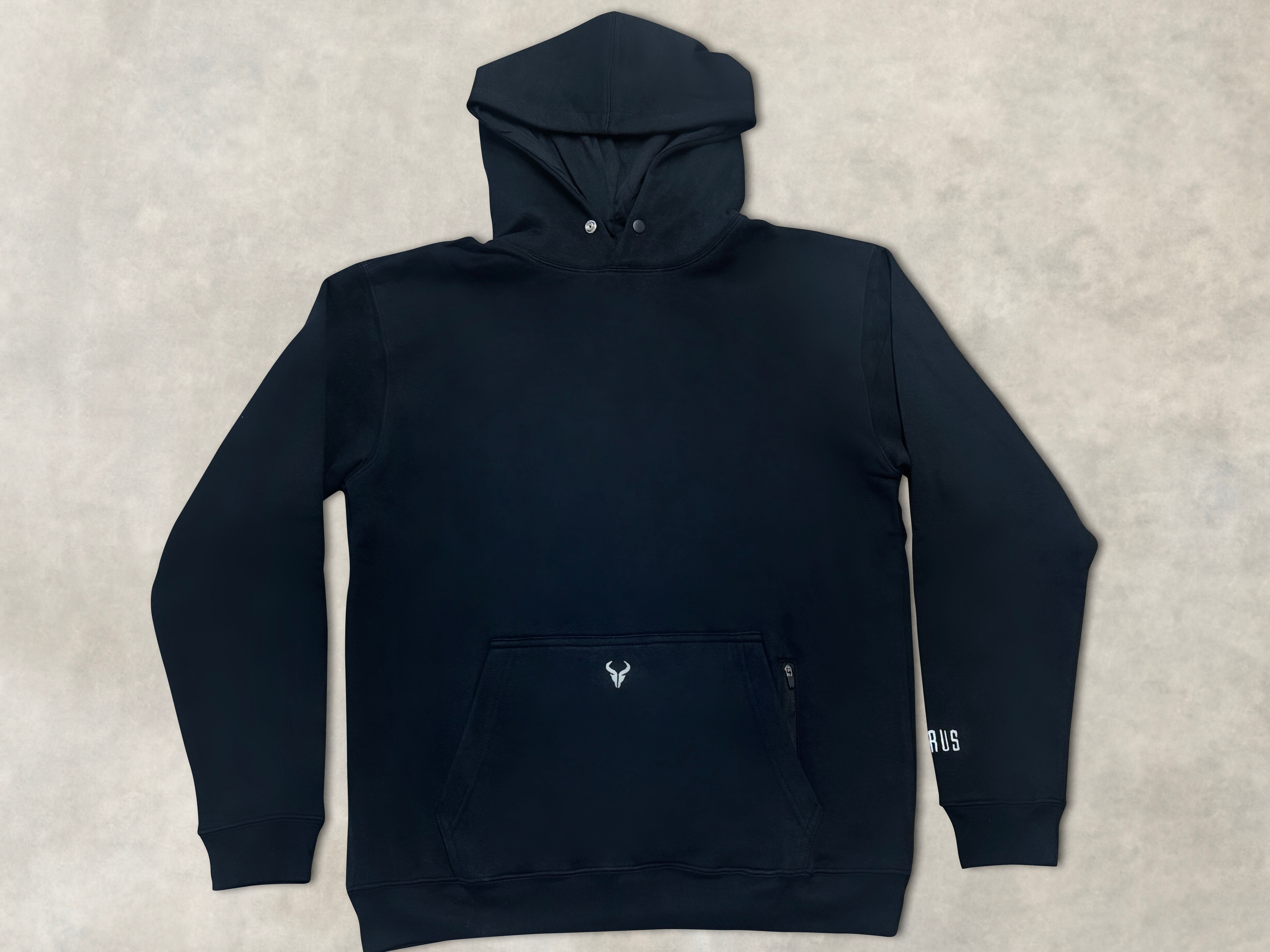 Cerus Black Original Hoodie - Premium Cotton Pullover for Men & Women | Cozy & Stylish Casual Wear for Everyday Comfort
