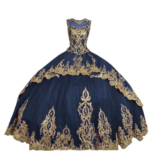 Navy Blue/Gold
