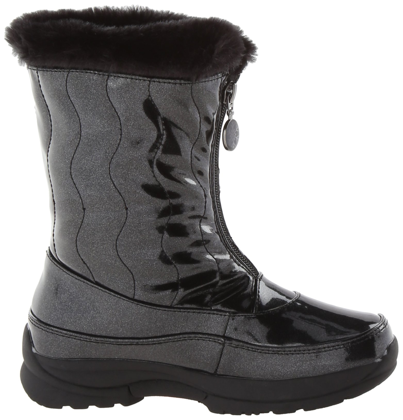 Khombu Sasha Waterproof Snow Boots for Kids - Winter Boots for Boys & Girls, Warm & Comfortable for Snow Play, Sledding & Outdoor Activities